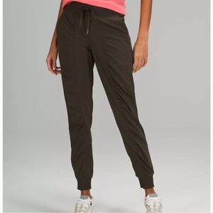 Lululemon Dance Studio dark green olive joggers